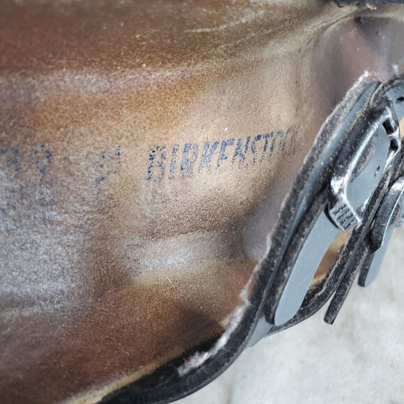 Birkenstock Shoes Womens EU 39 US 8-8.5 Brown Birko Flor Florida Sandals - Picture 3 of 11